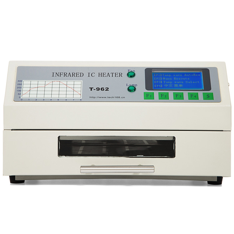 Reflow Oven Pcb T962 - T962 220V リフロー装置 赤外線リフローオーブン炉 ICヒーター BGAリワークステーション