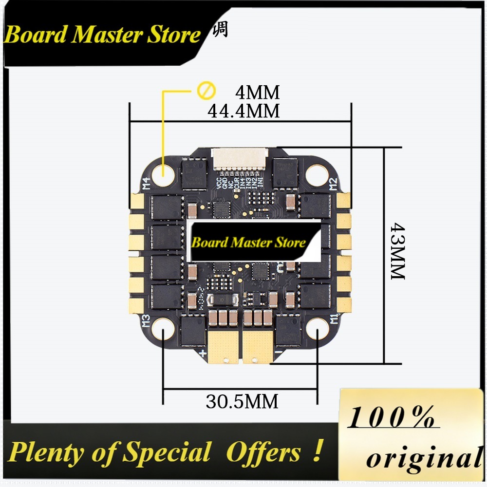 Fpv Flight Controller F7 Stack 60A - BoMaSJHEMCU FPVドローン F7フライトスタック F722コントローラー Bluejay 8ビット