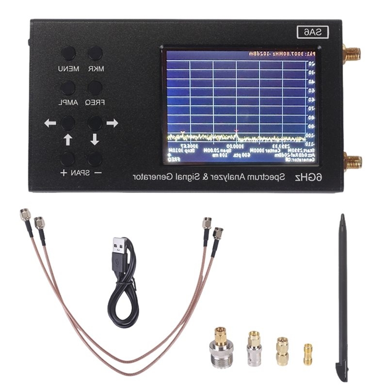 Signal Generator Spectrum Analyzer - ABCL SA6 ハンドヘルドスペクトラムアナライザ信号発生器 35-6000Mhz
