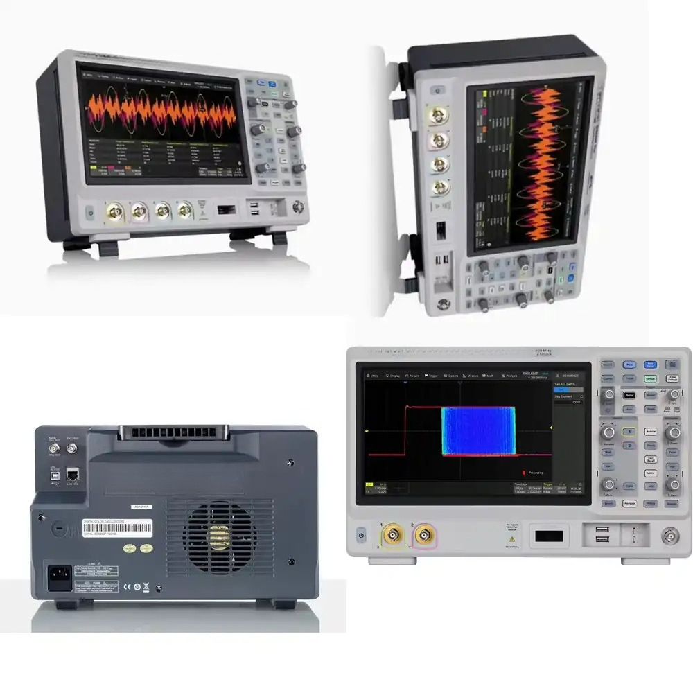 Digital Storage Oscilloscope 100Mhz - 100MHz 4チャンネル デジタルストレージオシロスコープ SDS2104X Plus、10ビット高解像度