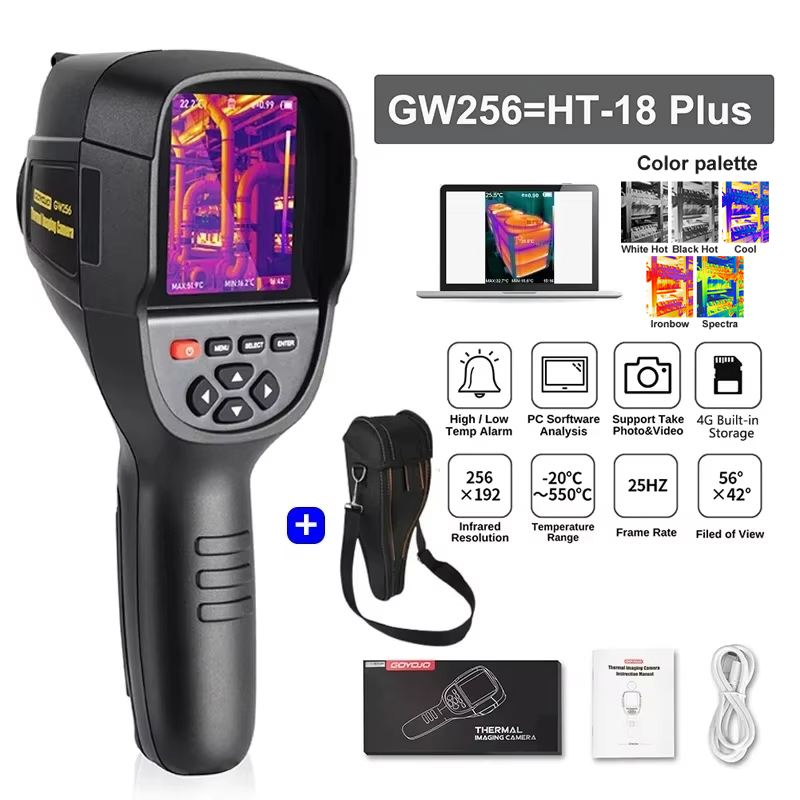 Thermal Imaging Camera Pcb Repair - ハンドヘルド電気赤外線熱画像装置,水道管漏れおよび電力用の新しい画像カメラ,256x192