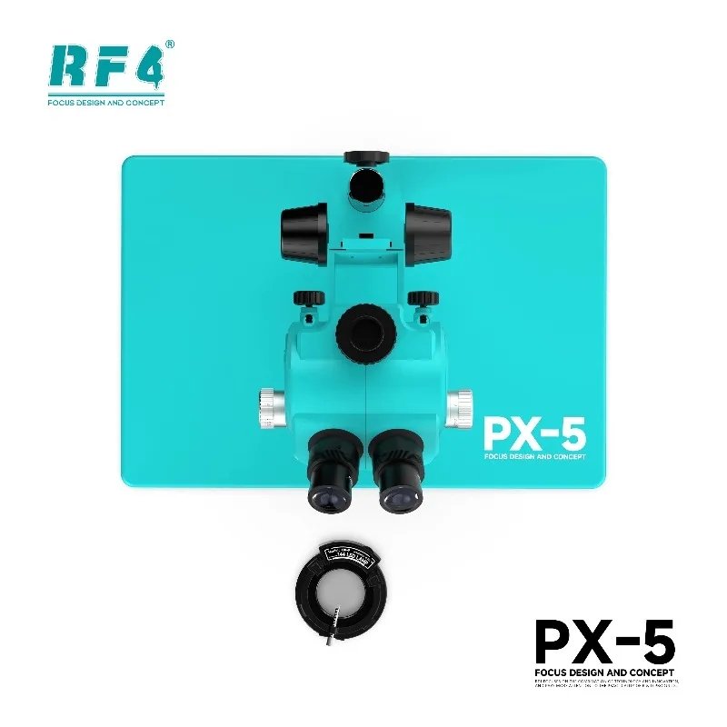 Stereo Trinocular Microscope Pcb - RF4 PX-5 三眼実体顕微鏡 連続ズーム倍率7倍から50倍 HDカメラツール 携帯電話PCB電子修理用