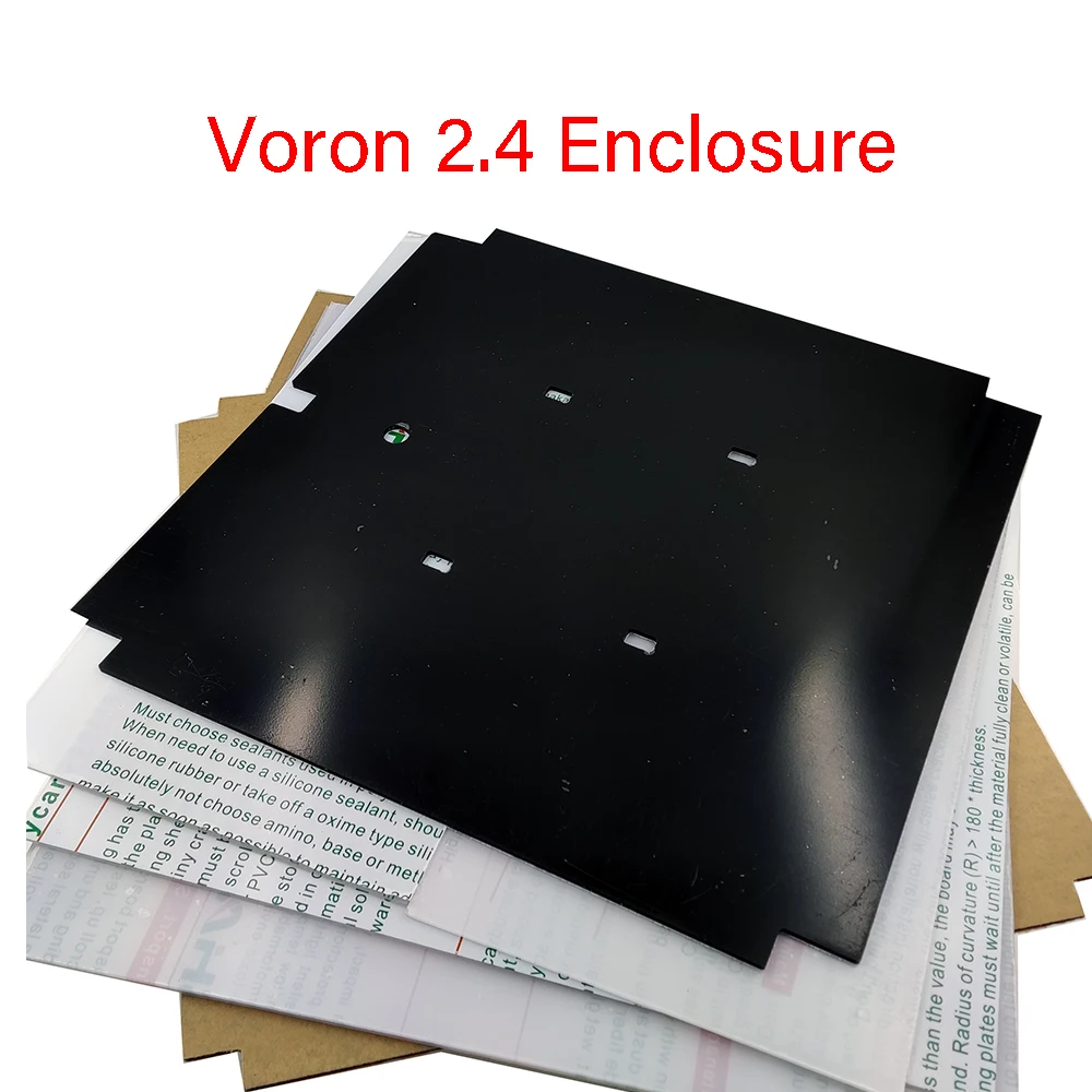Voron 2.4 R2 Kit - Baiozraw v2.4エントランスミッションパネルpcキットv2.4 250/300/350mm voron 2.4 r2パーツ用サイズ