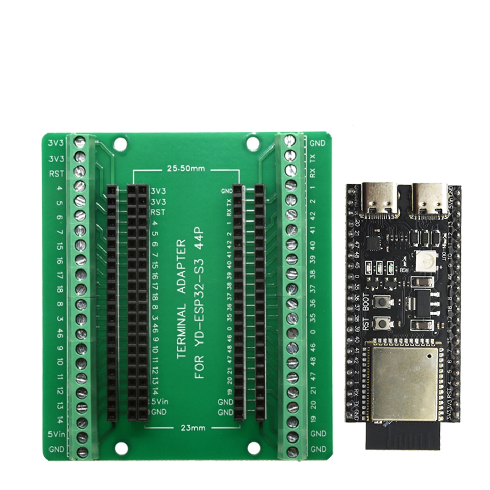 Esp32 S3 Development Board Lot - ESP32-S3開発ボード用拡張アダプターキット、N8R2 N8R8 N16R8 44ピンType-C、WiFi BT 2.4Gワイヤレスモジュール付き