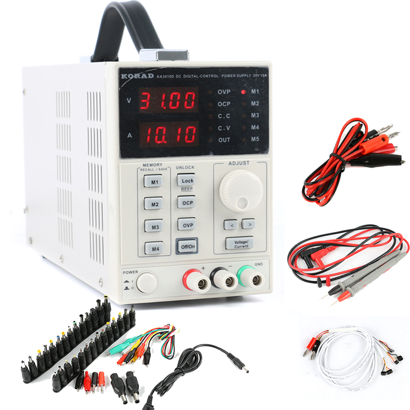 Linear Lab Power Supply Adjustable - KORAD KA3010D プログラマブル精密可変調整式 30V 10A 0.01V