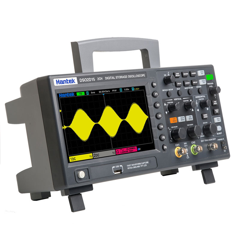 Digital Storage Oscilloscope 100Mhz - 新入荷 Hantek DSO2C10 2チャンネル 100MHz 1GSa/S