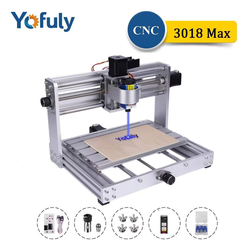 Mini Laser Engraver Cnc Router - CNC 3018 最大金属彫刻機 200 ワットスピンドル DIY
