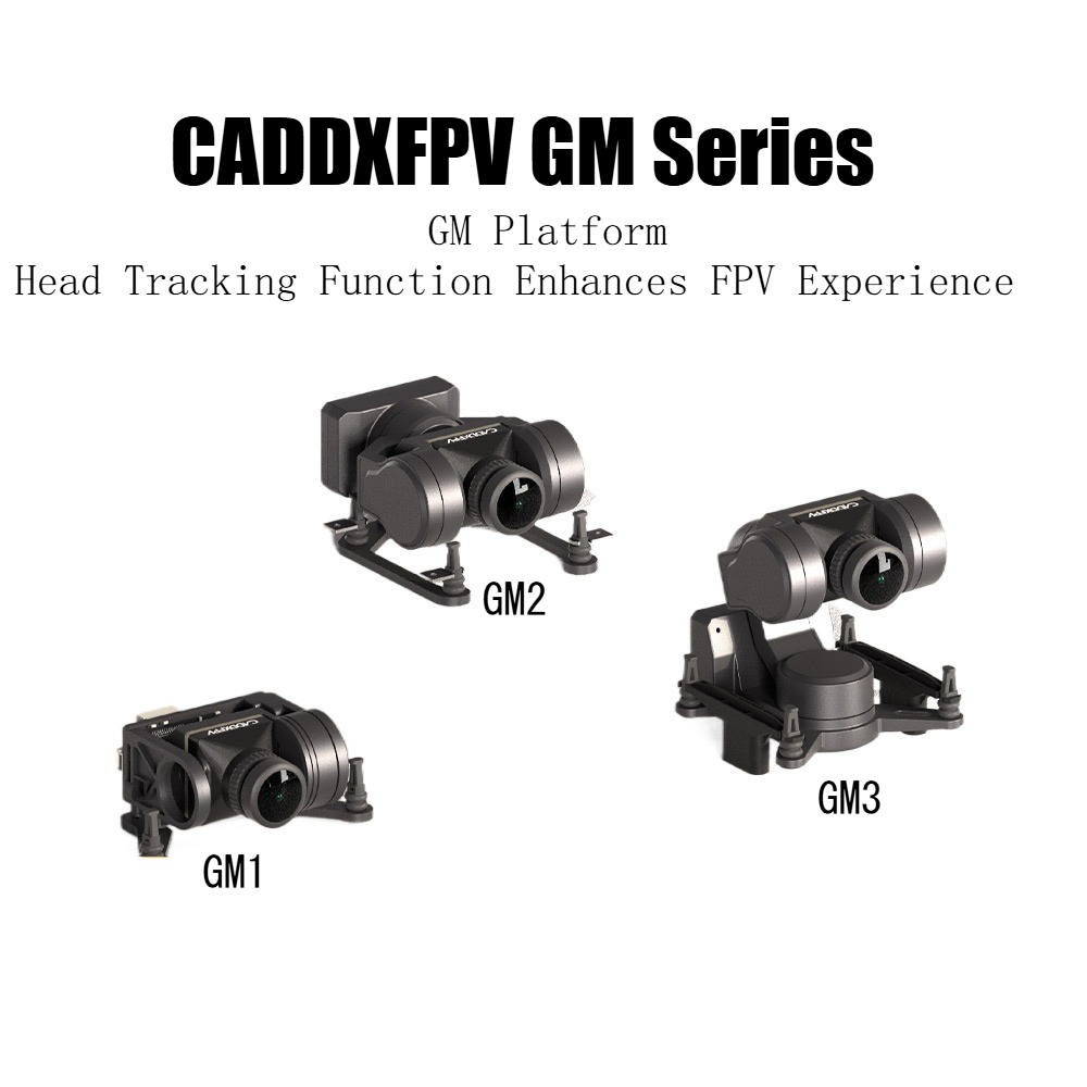 Fpv Goggles Walksnail Avatar Hd - CADDXFPV ジンバル GM1/GM2/GM3 (カメラなし) ヘッドトラック FPV