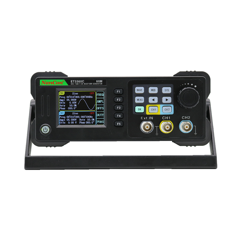 Function Arbitrary Waveform Generator - ET3320C ET3340C ET3360C 2チャンネル機能付き任意波形発生器 20Mhz 40Mhz