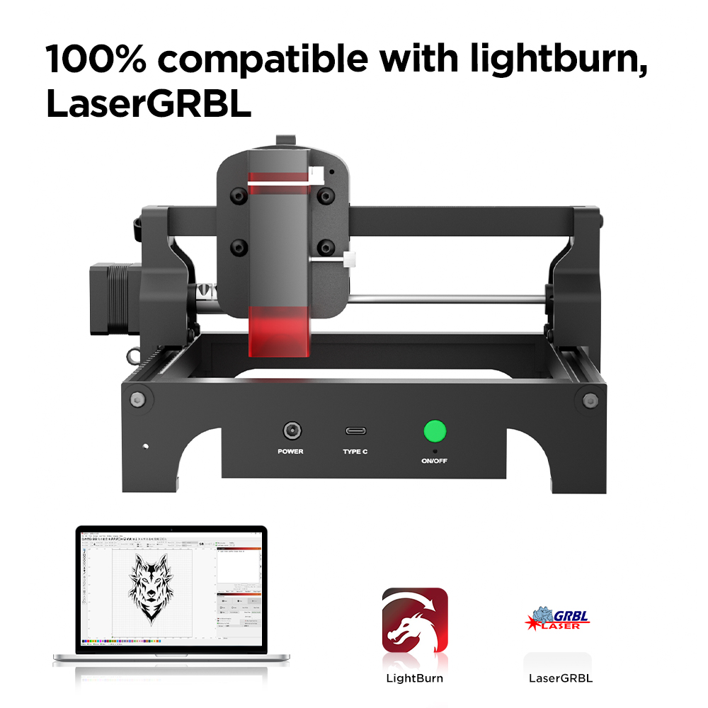Mini Laser Engraver Cnc Router - 5.5 ワットミニレーザー彫刻カッター ACMER S1 レーザー彫刻機組み立て済み CNC
