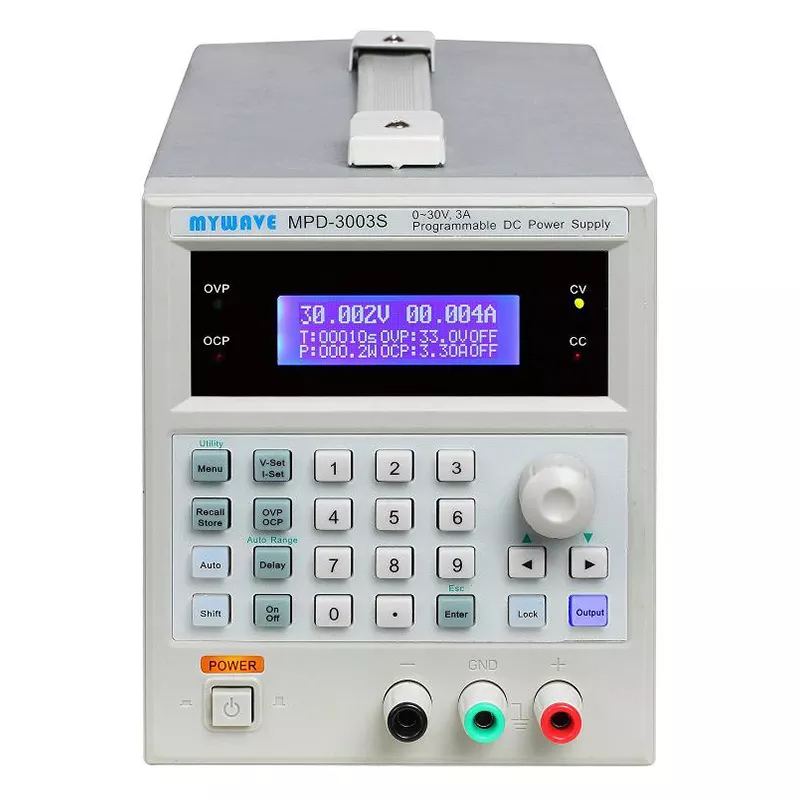 Linear Lab Power Supply Adjustable - MPD-3003S プログラマブル単一出力調整可能デジタルラボ用リニアDC電源 プロフェッショナルテスト製品エージング