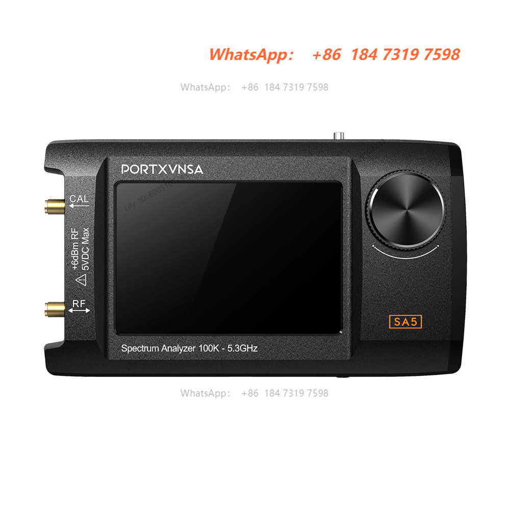 Signal Generator Spectrum Analyzer - SA5 多機能ハンドヘルドスペクトラムアナライザー 100k-5.3GHz 2-in-1 4インチIPS LCD