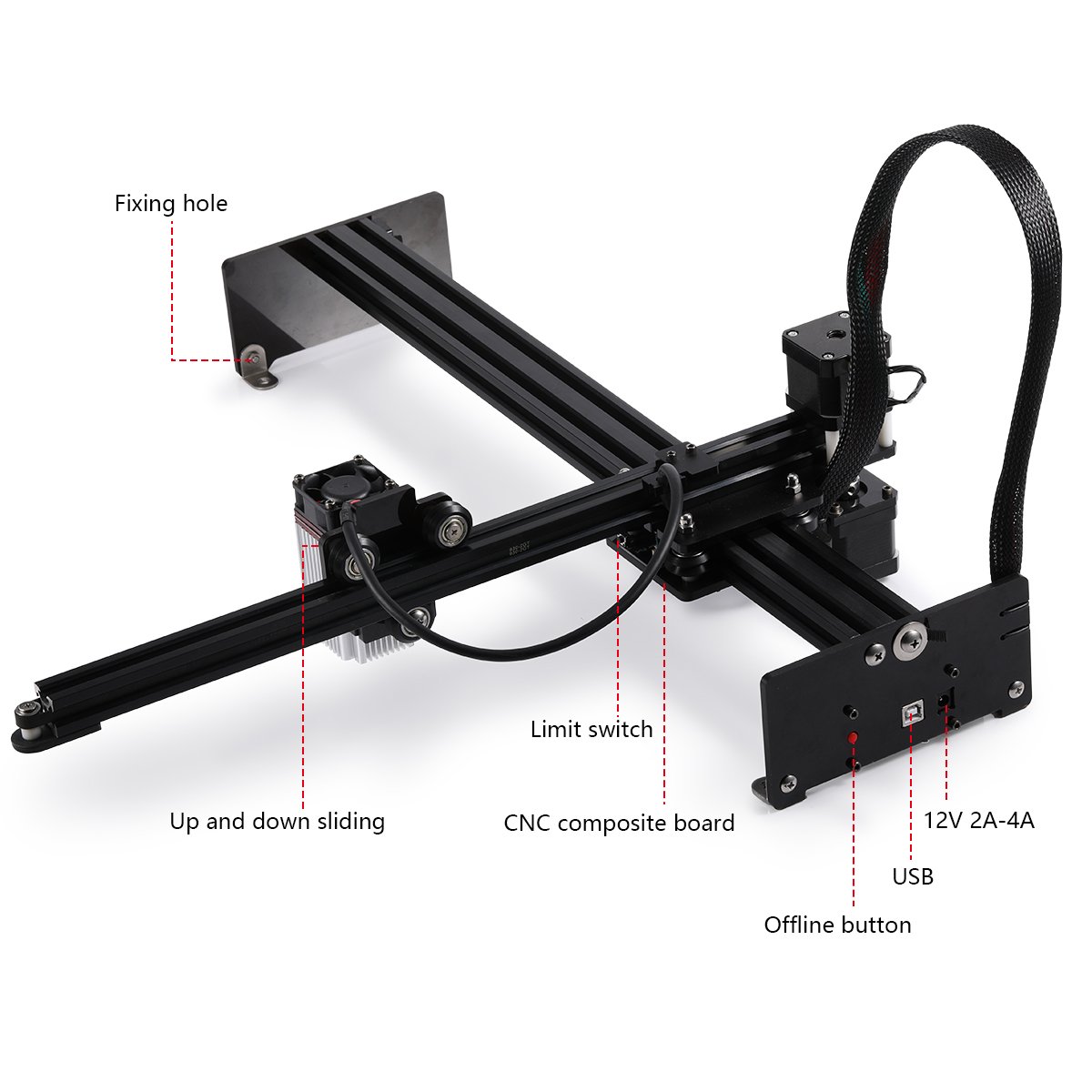 在庫あり NEJE 3 PLUS N40630 30w 42 - Mini Laser Engraver Cnc Router のレビューと価格