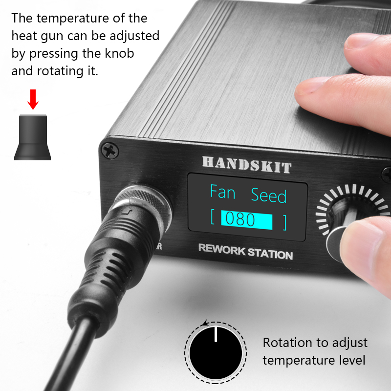 T12 ヒートガン OLED デジタルディスプレイ温度はんだ - Hot Air Rework Station T12 のレビューと価格