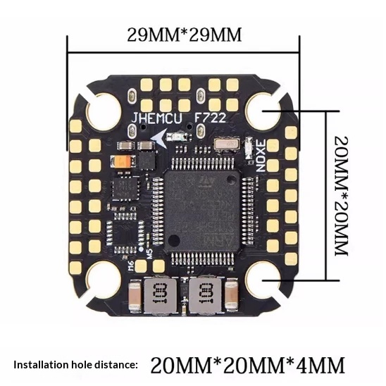 JHEMCU F722 NOXE F7 フライトコントローラ - Fpv Flight Controller F7 Stack 60A のレビューと価格