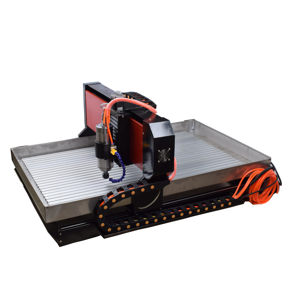 2200W水冷スピンドル鋼構造フレームミニCNC 6090ル - Mini Laser Engraver Cnc Router のレビューと価格