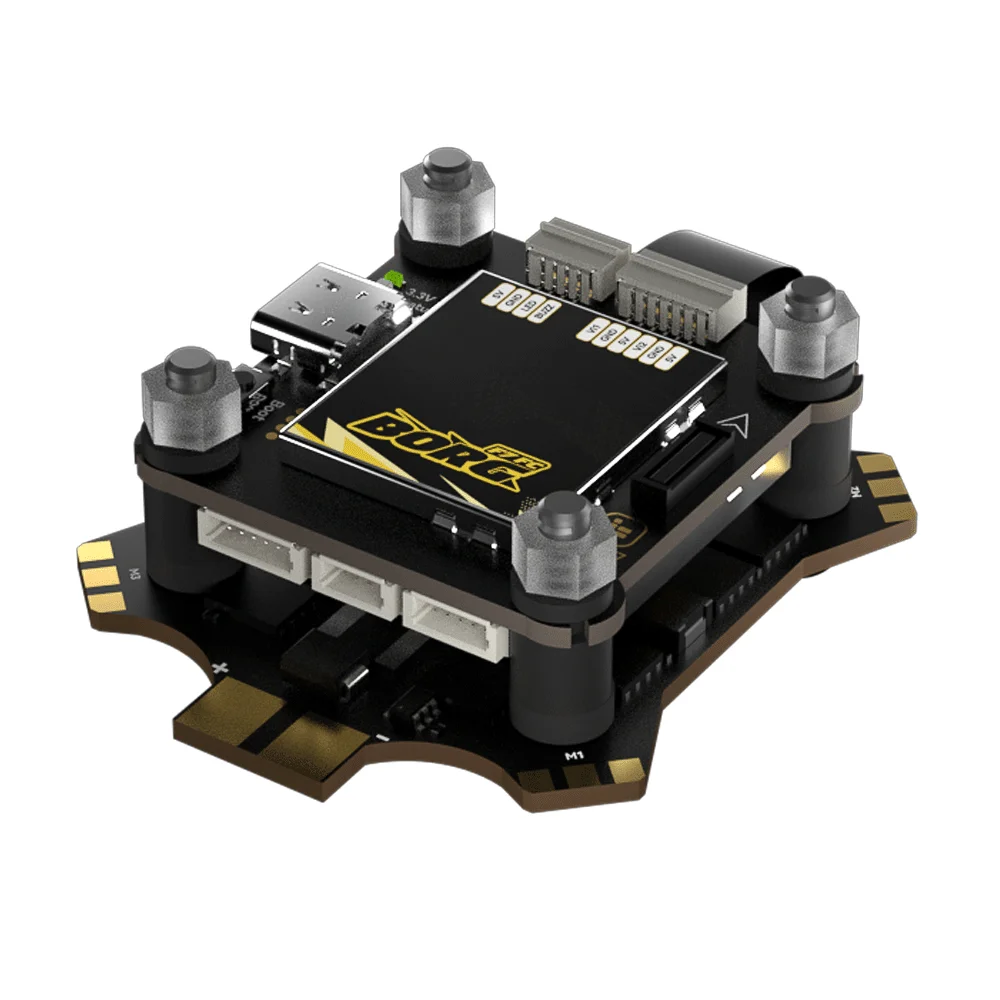 VoltSIFlight Borg F7スタック F722  - Fpv Flight Controller F7 Stack 60A のレビューと価格