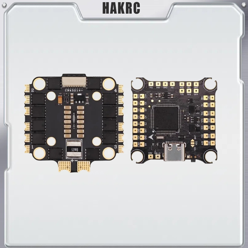 HAKRC F7 V2 フライトコントローラースタック 8B - Fpv Flight Controller F7 Stack 60A のレビューと価格