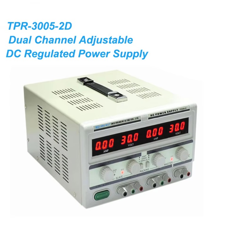 TPR-3005-2D デュアルチャンネル調整可能リニア電源 - Linear Lab Power Supply Adjustable のレビューと価格
