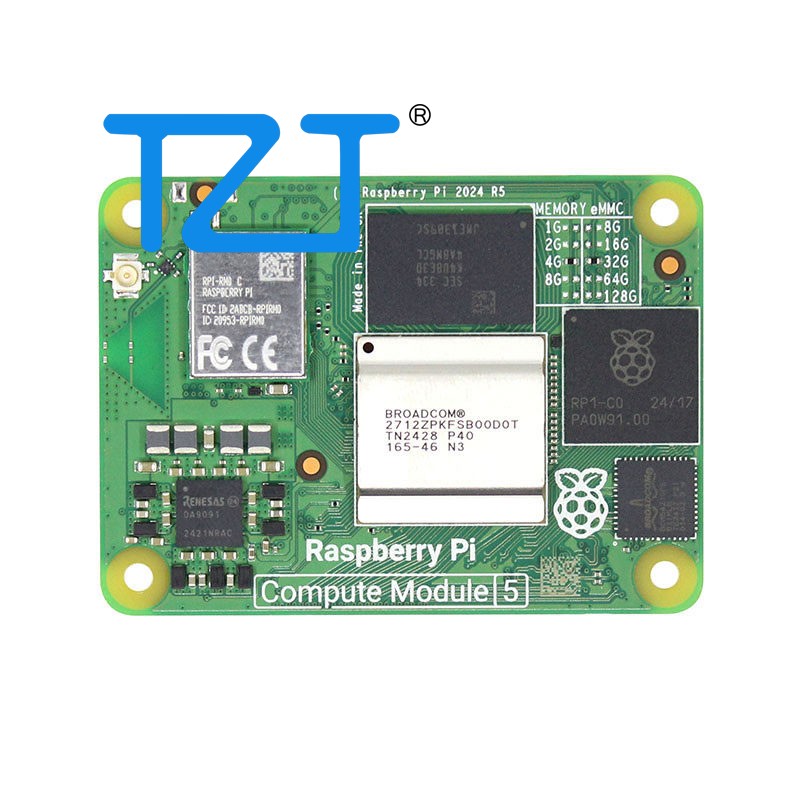 TZT コンピューティングモジュール 5 Bluetooth - Raspberry Pi 5 8Gb Kit のレビューと価格
