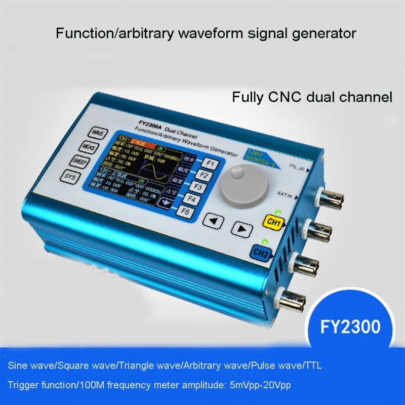 FY2300 デュアルチャンネル DDS 機能付き任意波形信 - Function Arbitrary Waveform Generator のレビューと価格