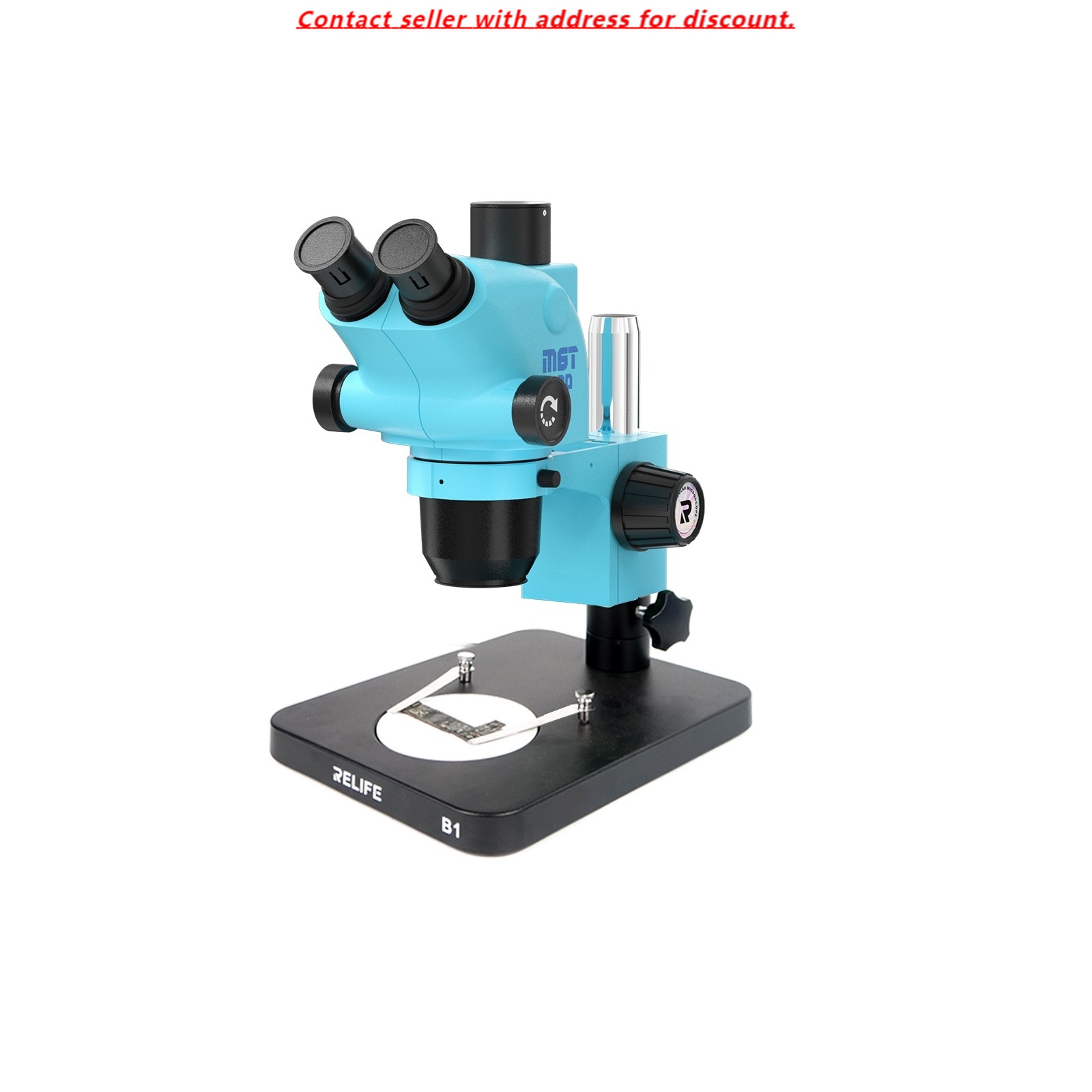 RELIFE RL-M6T Pro-B1 三眼HD実体顕微鏡 - Stereo Trinocular Microscope Pcb のレビューと価格