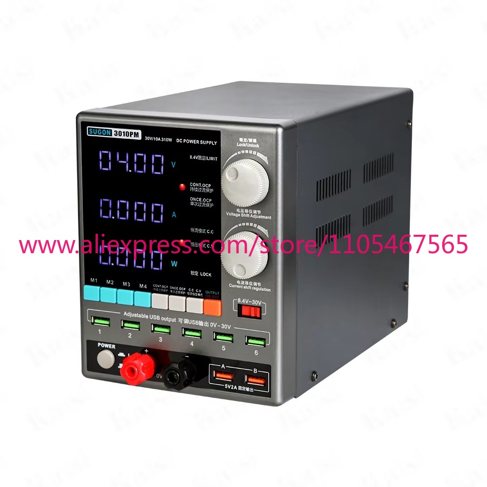 1 個 3010PM 安定化 DC 電源 30V 10A 実 - Linear Lab Power Supply Adjustable のレビューと価格