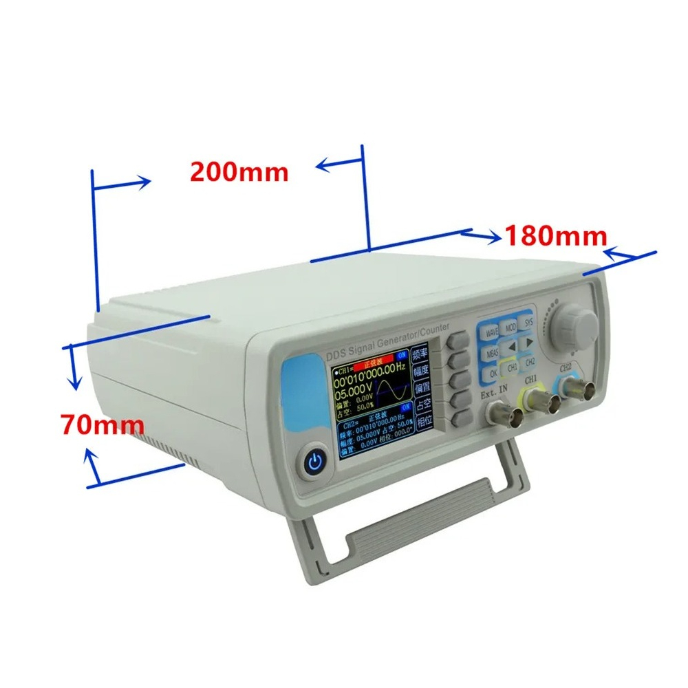 JDS6600シリーズ 15/30/40/50MHZ デジタ - Function Arbitrary Waveform Generator のレビューと価格