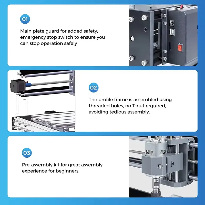 3018 ミニ CNC ルーターマシンアルミプロファイル木材 - Mini Laser Engraver Cnc Router のレビューと価格