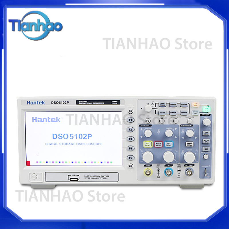 Hantek DSO5102P デジタルストレージオシロスコ - Digital Storage Oscilloscope 100Mhz のレビューと価格