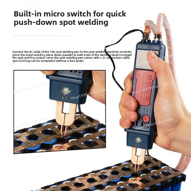73B一体型スポット溶接ペン（トリガースイッチ付き）、186 - Spot Welder 18650 Battery Pack のレビューと価格