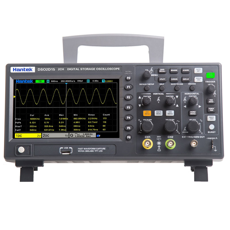 新入荷 Hantek DSO2C10 2チャンネル 100M - Digital Storage Oscilloscope 100Mhz のレビューと価格
