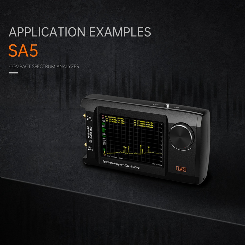 ● 最新の4インチIPS LCD SA5スペクトラムアナライ - Signal Generator Spectrum Analyzer のレビューと価格