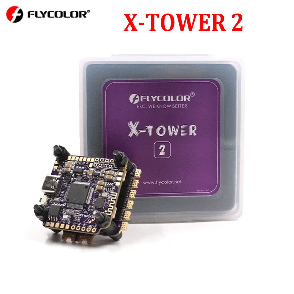 HobbyFii Flycolor X-TOWER 2 F7 - Fpv Flight Controller F7 Stack 60A のレビューと価格