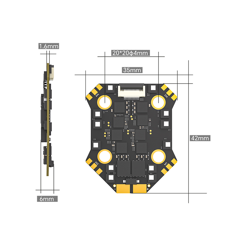 VoidFly for Borg-F7 Mini Stack - Fpv Flight Controller F7 Stack 60A のレビューと価格