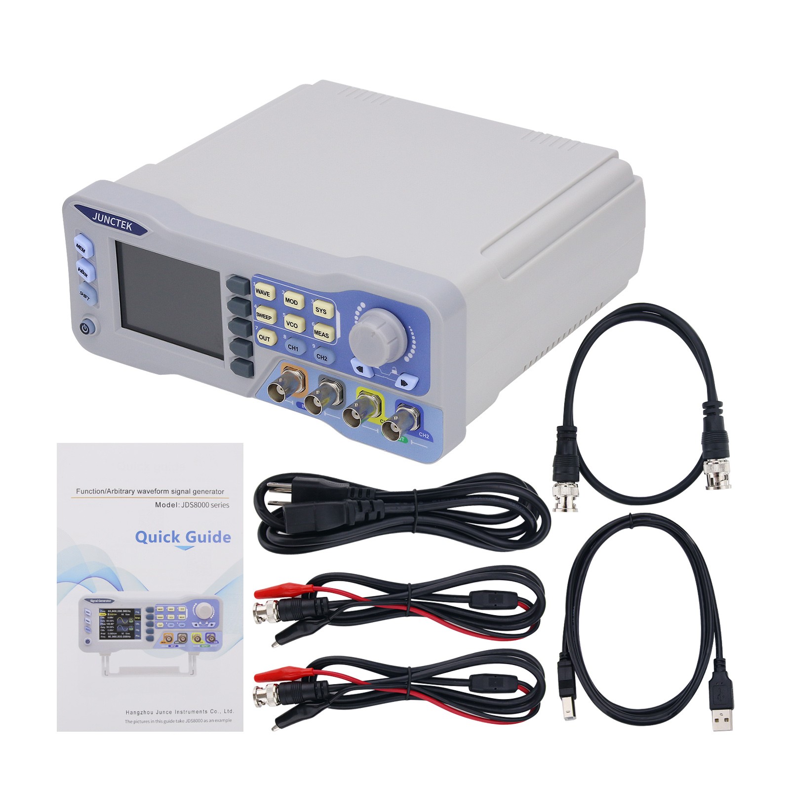 在庫あり JDS8080 80MHz デュアルチャンネル D - Function Arbitrary Waveform Generator のレビューと価格