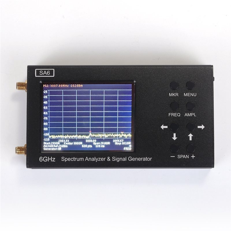 B23B SA6 ハンドヘルドスペクトラムアナライザー信号発 - Signal Generator Spectrum Analyzer のレビューと価格
