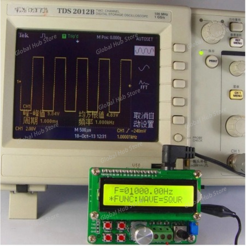 FYE050 電源タイプ任意波形 DDS 機能信号発生器モジ - Function Arbitrary Waveform Generator のレビューと価格