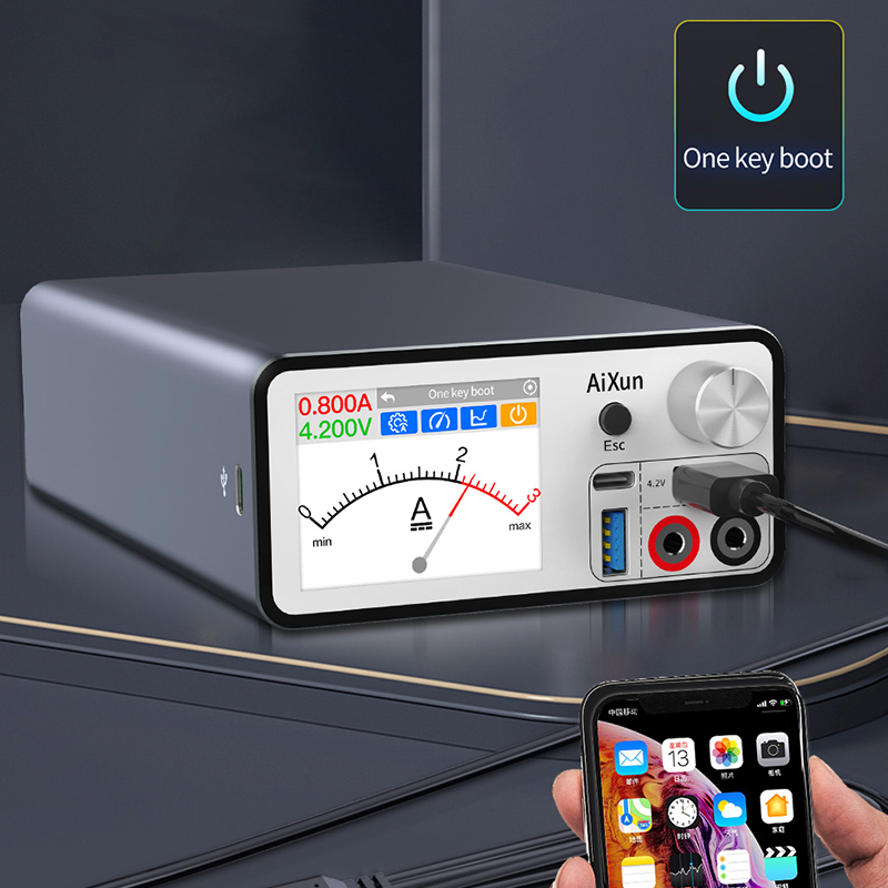 Aixun P2408S DC電源調整可能 32V 8A L - Linear Lab Power Supply Adjustable のレビューと価格