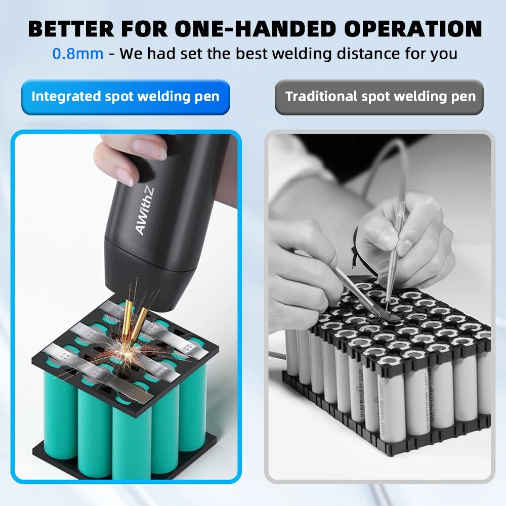 Awithz ポータブルバッテリースポット溶接機 DIY ミ - Spot Welder 18650 Battery Pack のレビューと価格