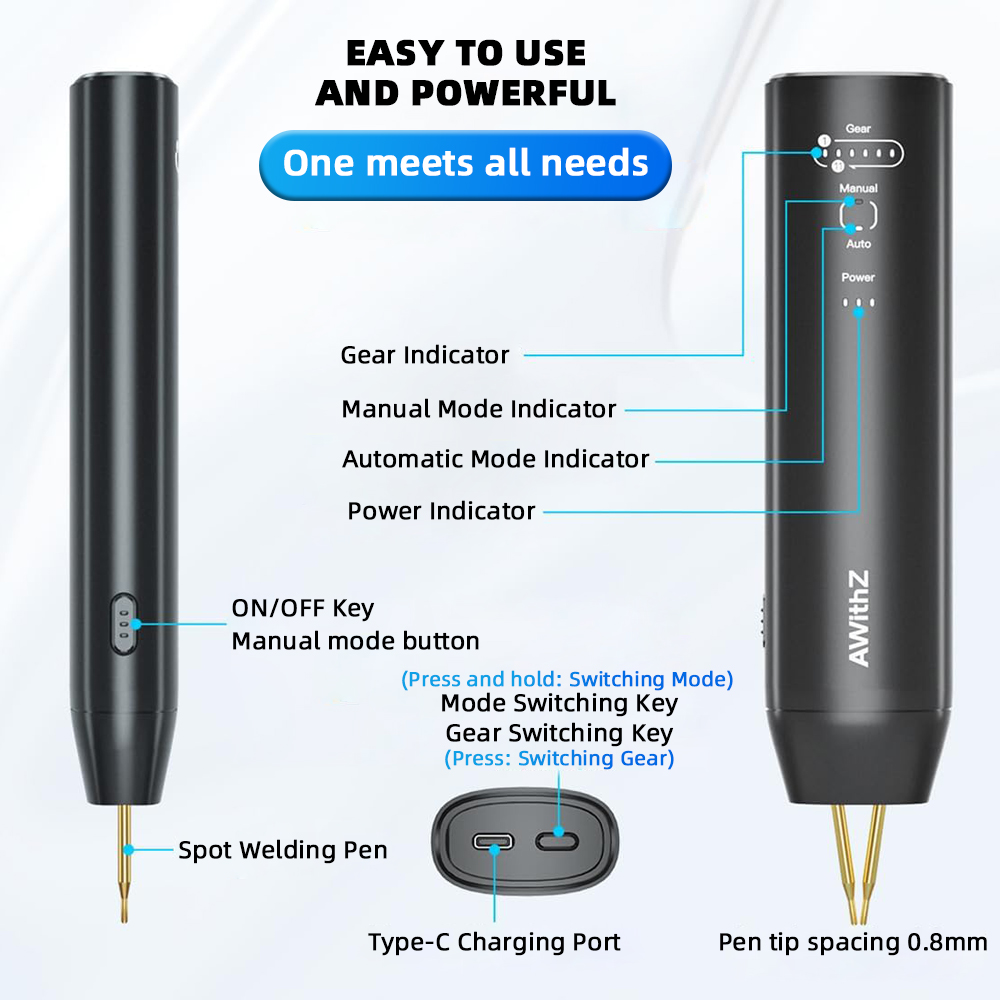 Awithz ポータブルバッテリースポット溶接機 DIY ミ - Spot Welder 18650 Battery Pack のレビューと価格
