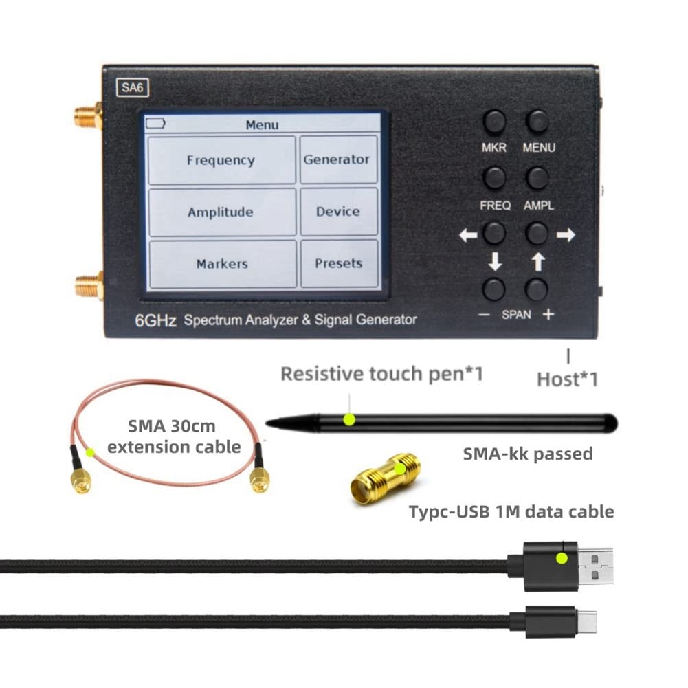 SA6 6GHzスペクトラムアナライザ |   Wi-Fi  - Signal Generator Spectrum Analyzer のレビューと価格