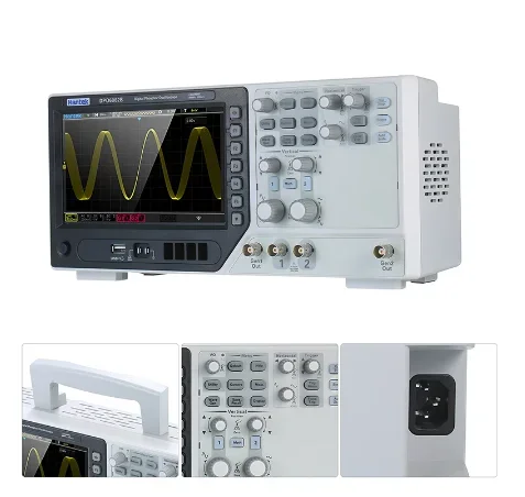 Hantek Dpo6104b デジタルストレージオシロスコ - Digital Storage Oscilloscope 100Mhz のレビューと価格
