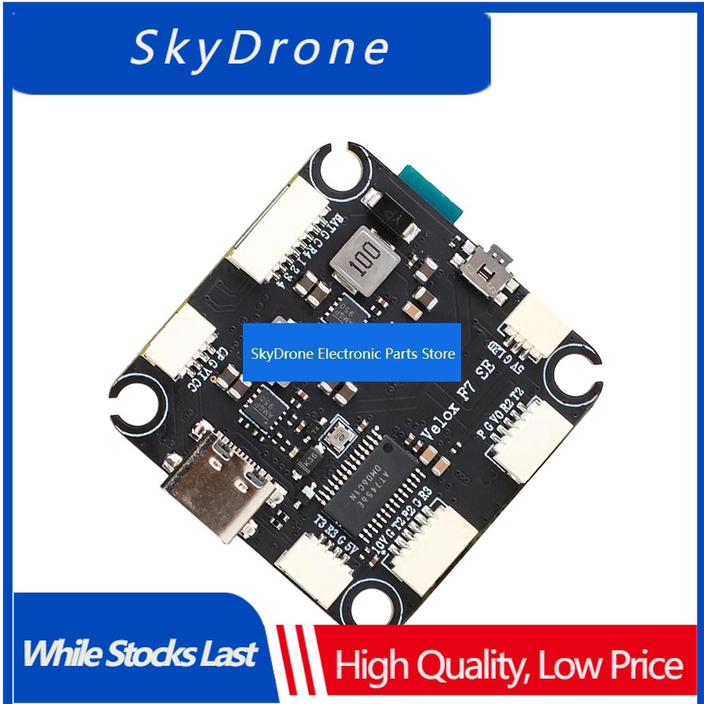 SkyDElT-HOBBY Velox F7 SE 30x3 - Fpv Flight Controller F7 Stack 60A のレビューと価格