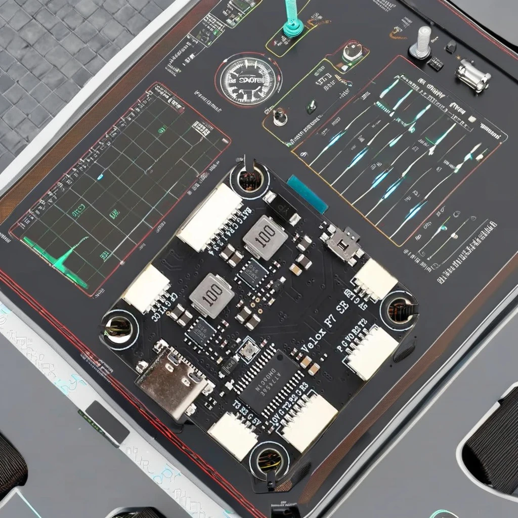 SkyDElT-HOBBY Velox F7 SE 30x3 - Fpv Flight Controller F7 Stack 60A のレビューと価格