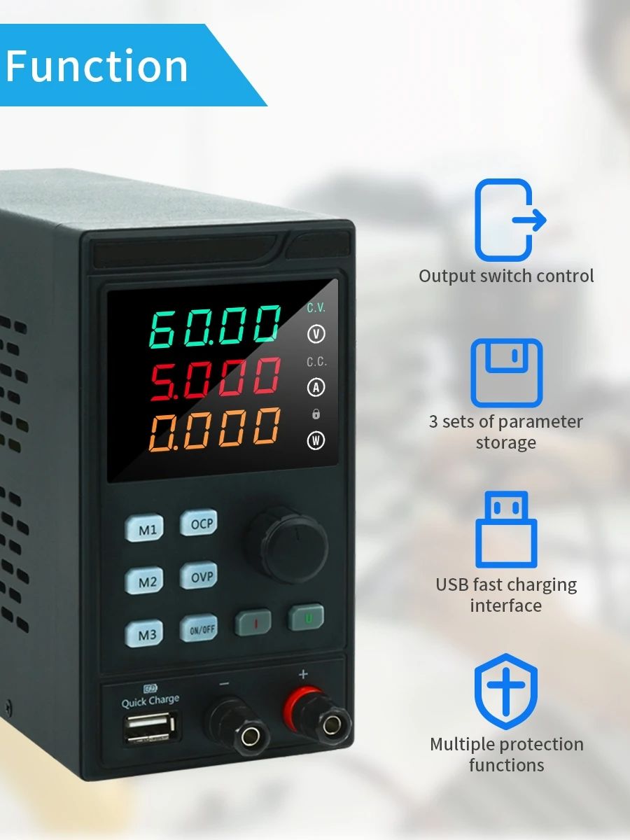 Myami-モバイル修理用の調整可能なDC電源,30v,32 - Programmable Dc Power Supply 30V 10A のレビューと価格