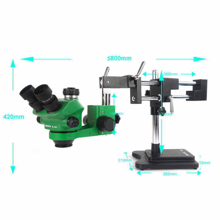 RL-M3-STL2 三眼実体顕微鏡 電子顕微鏡 携帯電話修 - Stereo Trinocular Microscope Pcb のレビューと価格