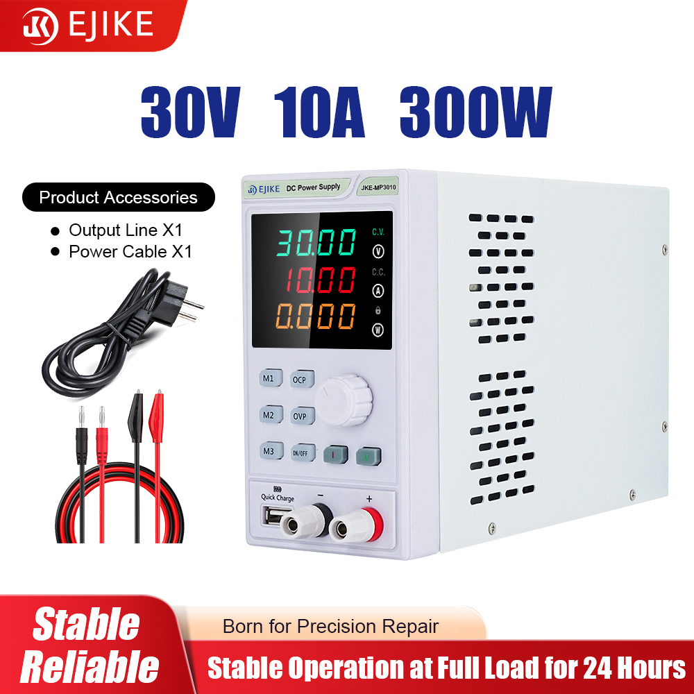 EJIKE DC電源 300W プログラム可能な30V 60 - Programmable Dc Power Supply 30V 10A のレビューと価格