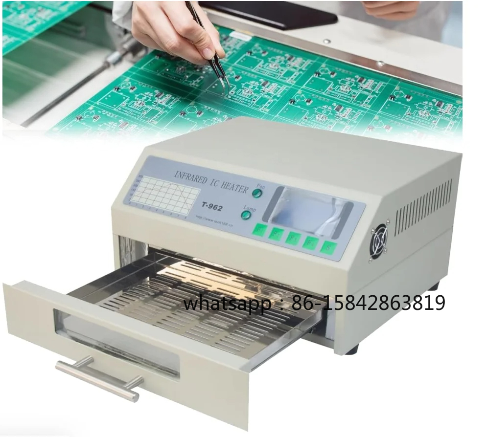 T962 リフローオーブン、110v/220v 800w リ - Reflow Oven Pcb T962 のレビューと価格