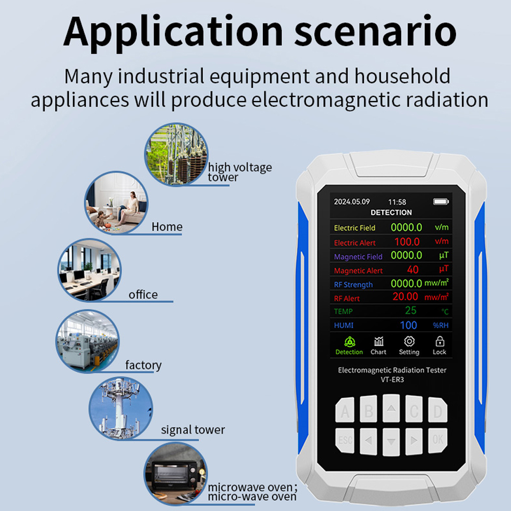 電磁放射検出器,5-in-1,無線周波数,電界,電界,電界, - Signal Generator Spectrum Analyzer のレビューと価格